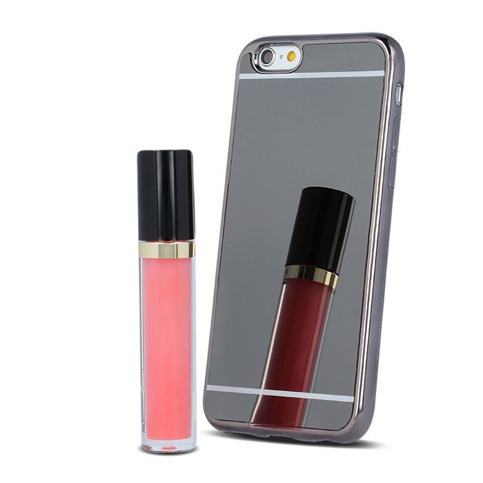 Plastové puzdro Beeyo Mirror TPU pre Apple iPhone 6/6s čierne