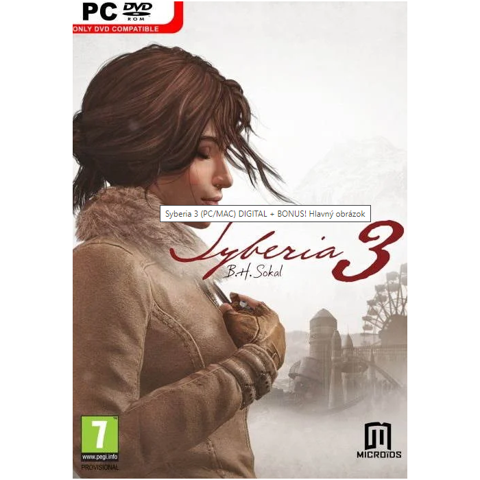 Hra na počítač PC, Syberia 3