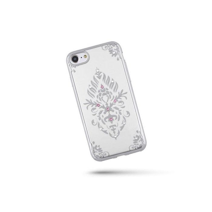 Puzdro Beeyo Floral for Sam S8 G950 silver