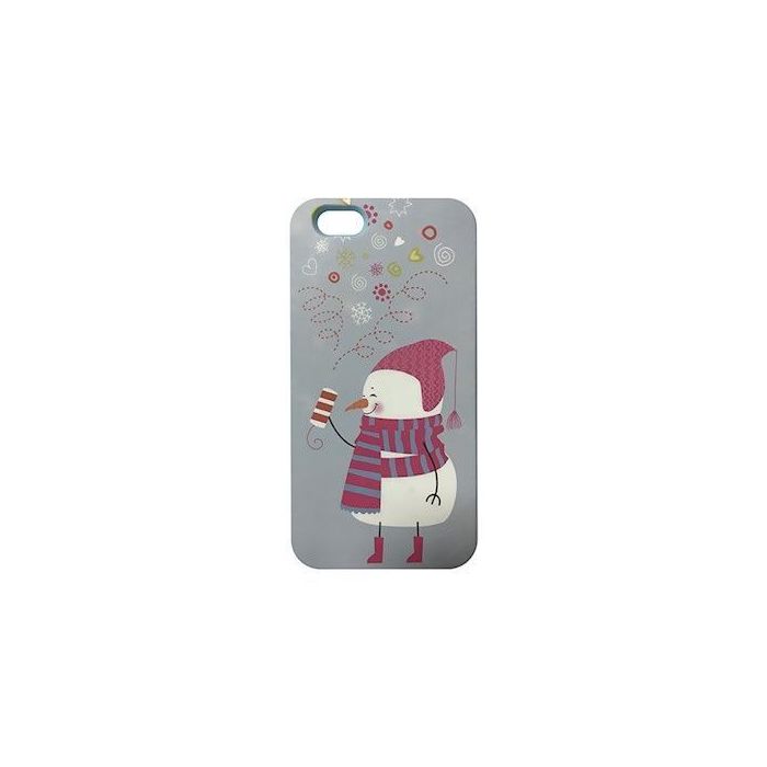 Silikonové puzdro  Happy Snowman pre Samsung Galaxy J3 2017 zimný motív