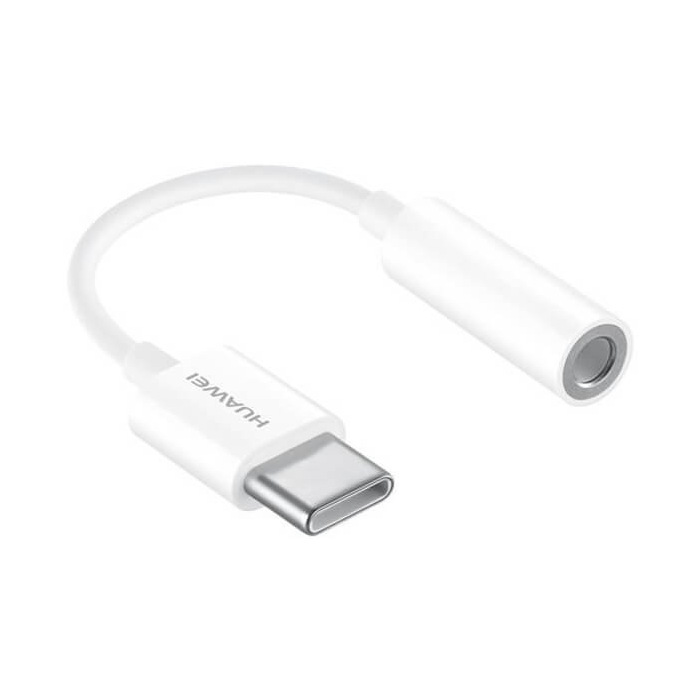 Redukcia Huawei CM20 Typ-C/3,5mm jack biela