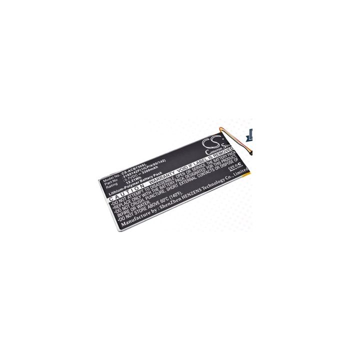 CS-ACB730SL Baterie 3300mAh Li-Pol pro Acer Iconia One 7