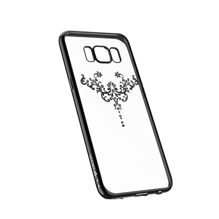 Silikónové puzdro Devia Iris pre Samsung S9 Plus gun čierne 