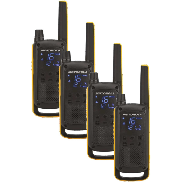 Vysielačka Motorola Talkabout T82 Extreme quad-pack žltá