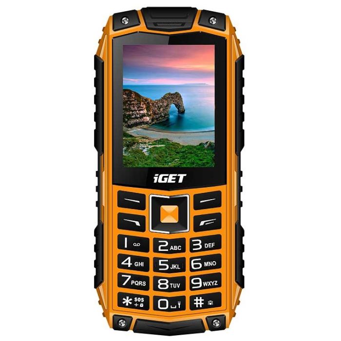iGET Defender D10, Dual SIM, Orange - SK distribúcia 