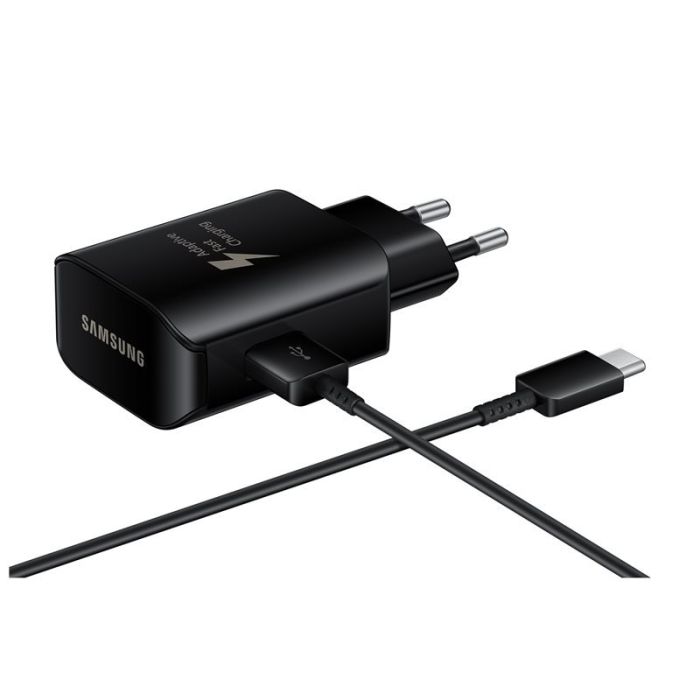 EP-TA300CBE Samsung Type C 25W Cestovní dobíječ Black (EU Blister)