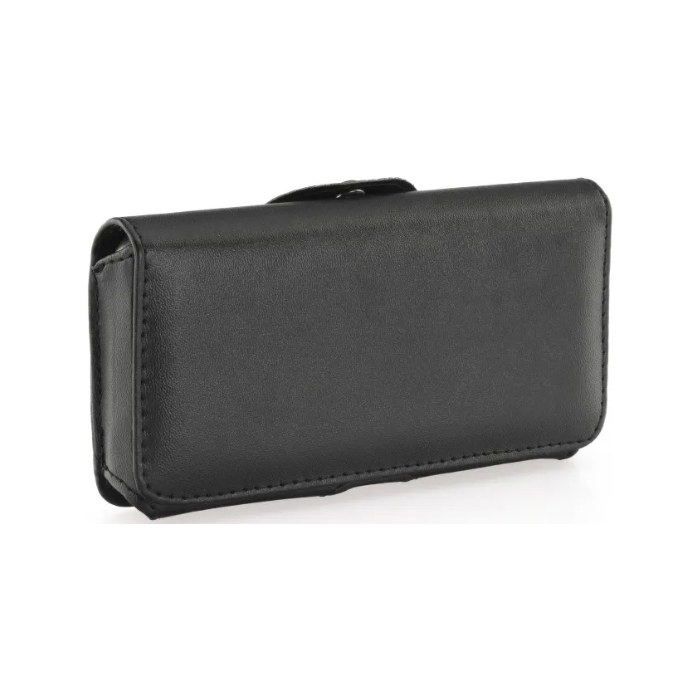 Univerzálne opaskové puzdro na Apple iPhone 12 Pro Max/Samsung A71/A21s/J6 Plus/S8 Plus/S9 Plus/Xiaomi Redmi 7/LG K50 Horizontal Chic VIP čierne