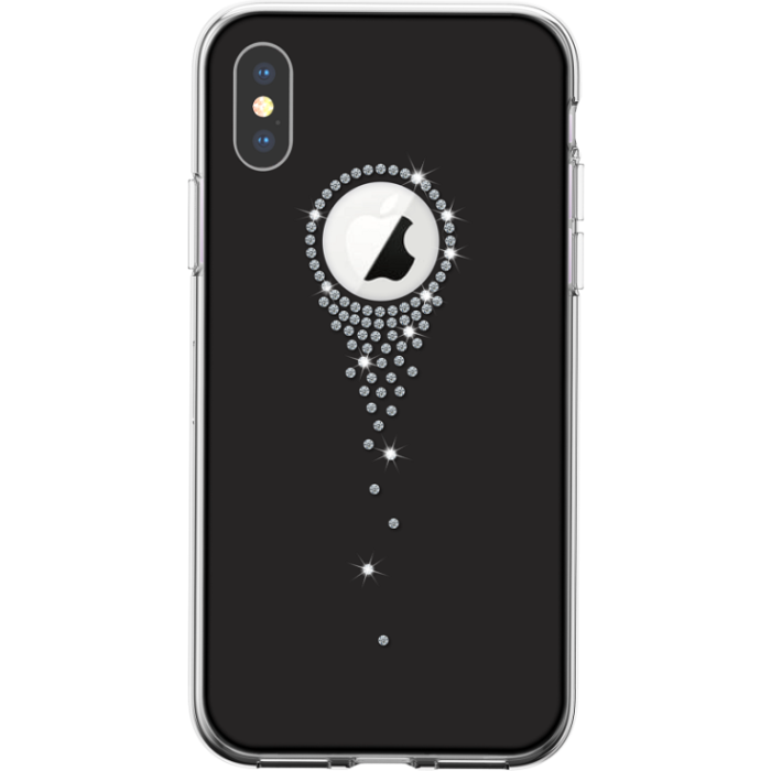 Plastové puzdro na Apple iPhone XR Devia Angel Tears čierne