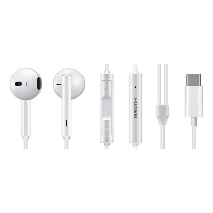 Huawei CM33 Type C Stereo Headset White (Bulk) 