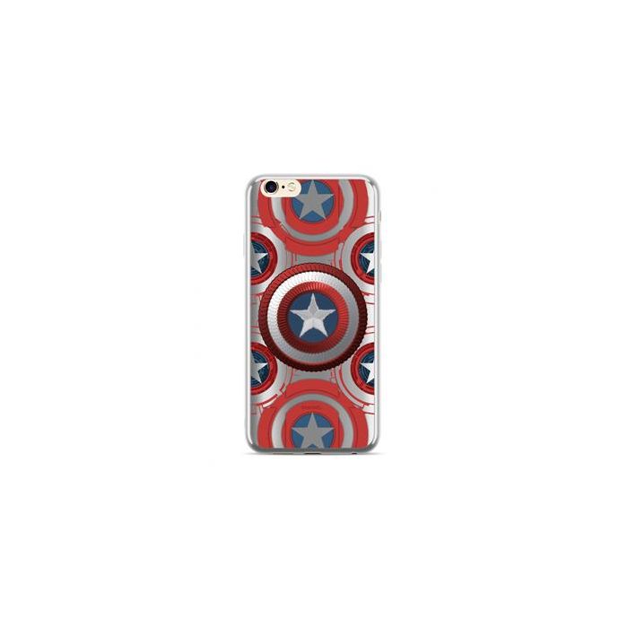 MARVEL Captain America 014 Zadní Kryt Silver pro Huawei P20 Lite