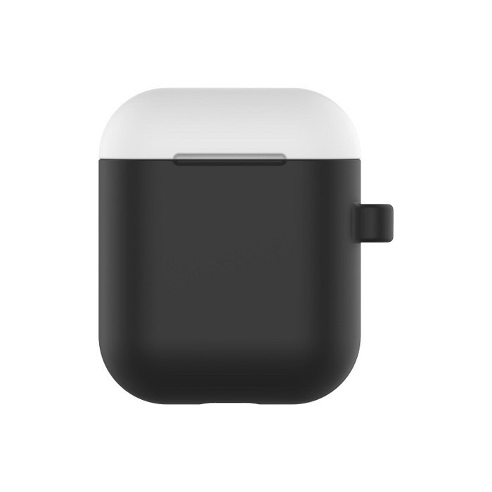 Case Devia Naked2 for Apple Airpods black-yellow