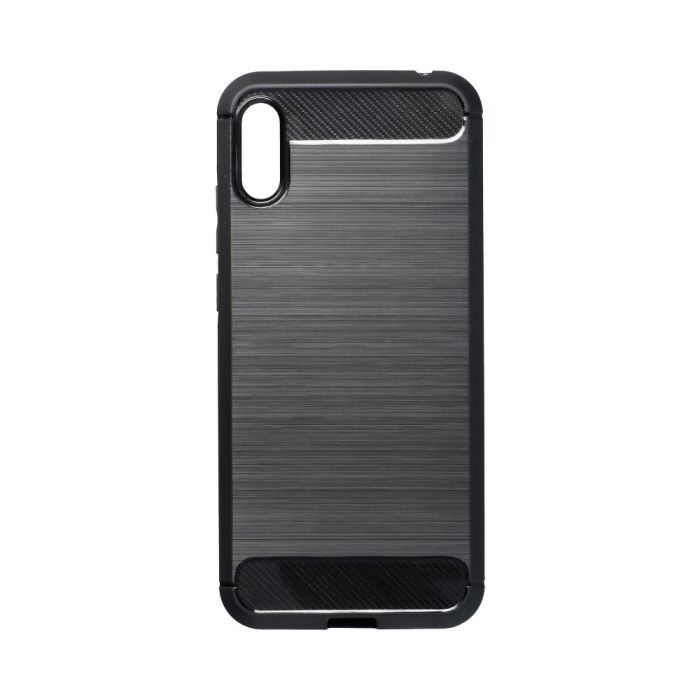 Silikónové puzdro na Huawei Y6 2019 Forcell Carbon čierne