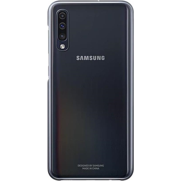 Silikónové puzdro Samsung na Samsung Galaxy A50 LTE A505 EF-AA505CBEGWW Gradation Cover čierne