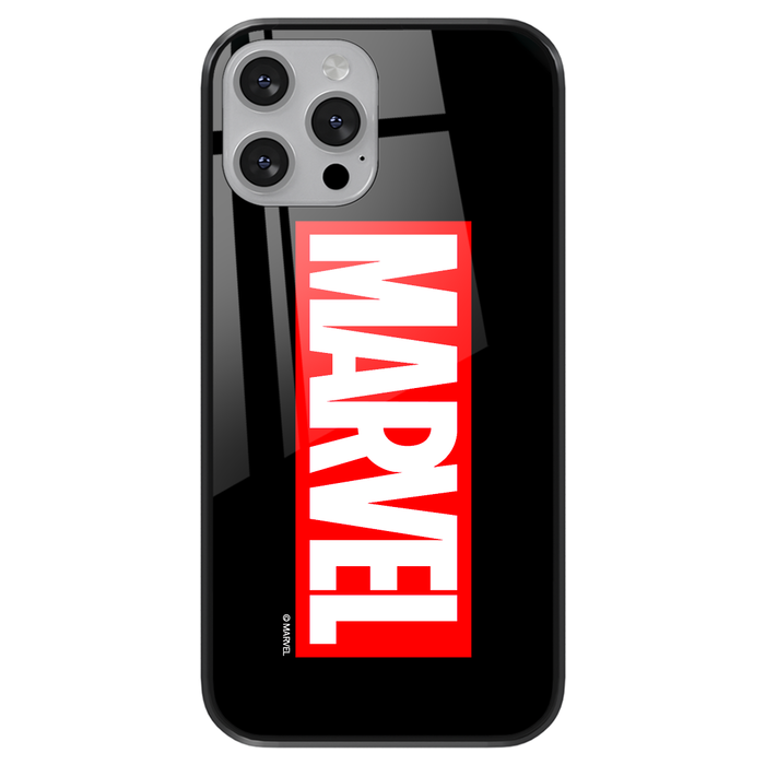 Sklenené puzdro na Apple iPhone X/XS Original Licence Cover Premium Glass Marvel 005