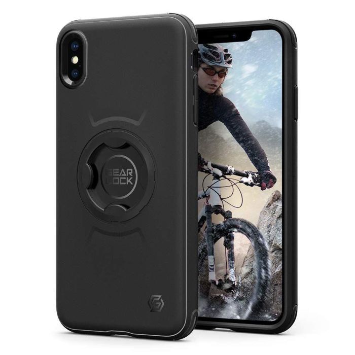 Puzdro na držiak Spigen Gearlock CF103 pre Apple Iphone XS MAX čierne 