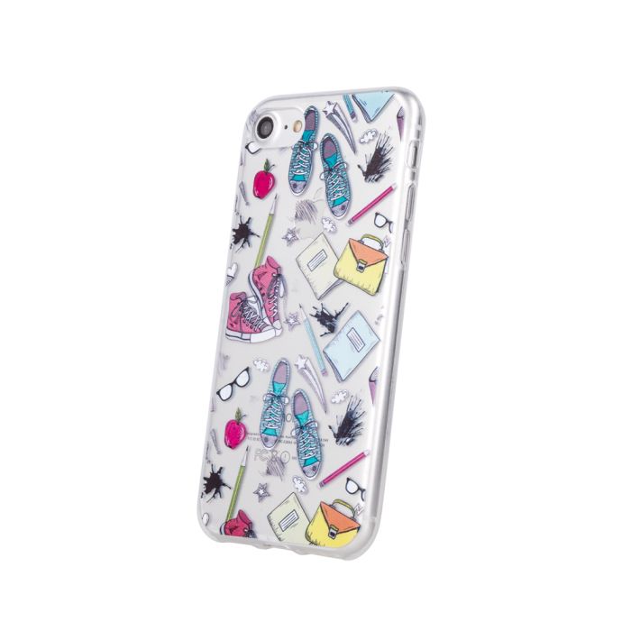 Silikónové puzdro School2 pre Samsung Galaxy A40 viacfarebné