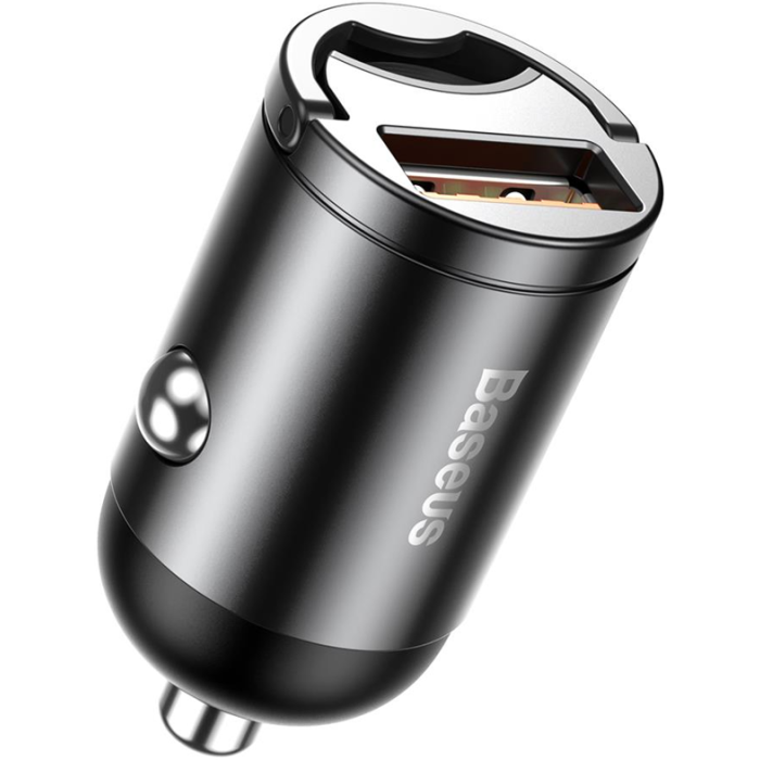 Autonabíjačka Baseus Tiny Star Mini QC 3.0 1USB 30W sivá