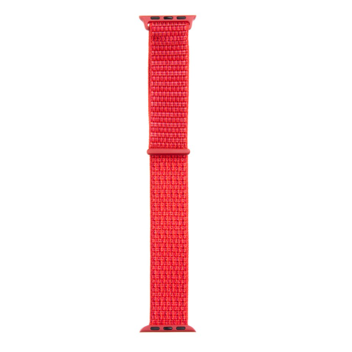 Náhradný remienok na Apple Watch 38 - 40 mm Tactical 534 červený