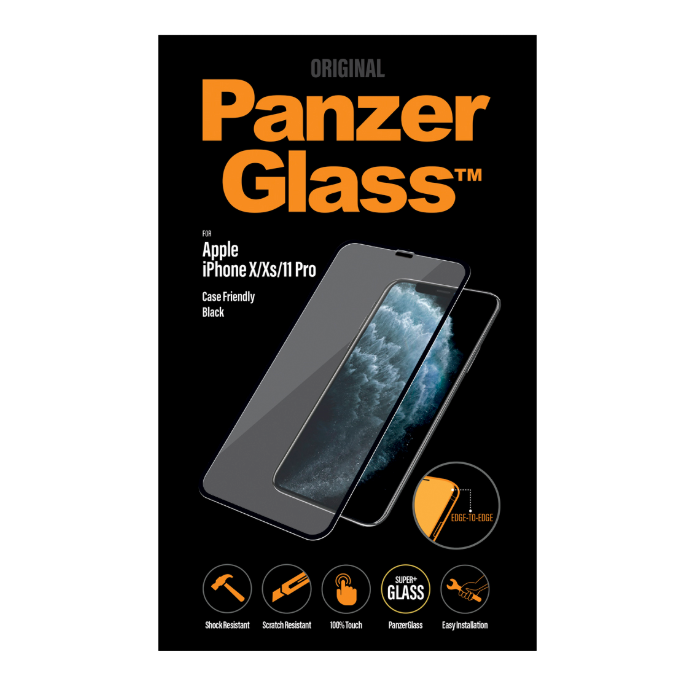 PanzerGlass pre Apple iPhone 11 Pro/XS/X čierne
