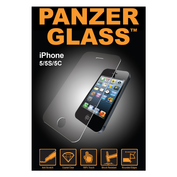 PanzerGlass pre Apple iPhone SE/5C/5S/5 transparentné