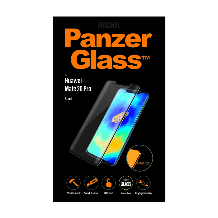 PanzerGlass Friendly pre Huawei Mate 20 Pro čierne