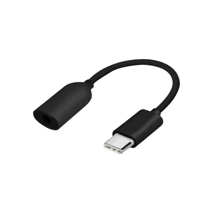 Adaptér Xiaomi, USB-C(M) na 3.5mm audio jack(F), čierny (Bulk)