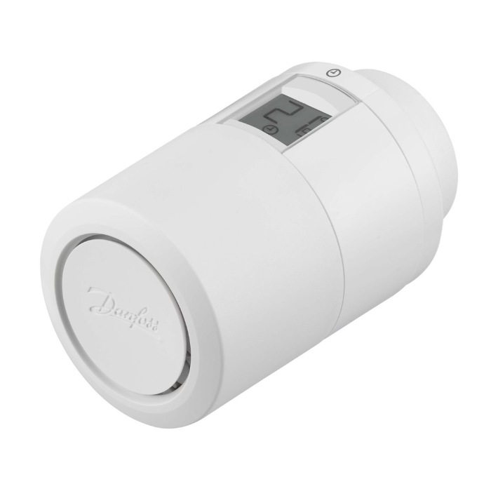 Inteligentná radiátorová termostatická hlavica Danfoss Eco™ Bluetooth biela