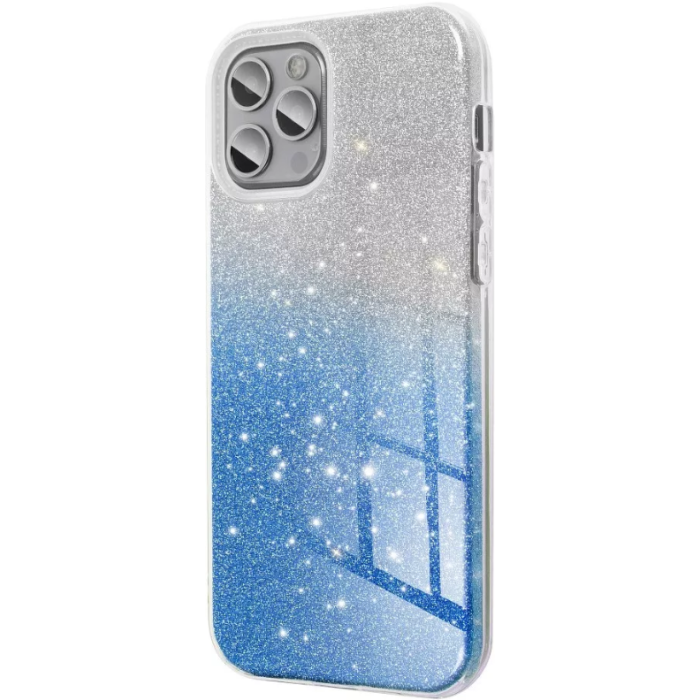 Silikónové puzdro na Samsung Galaxy S20+ G985 Shining strieborno-modré