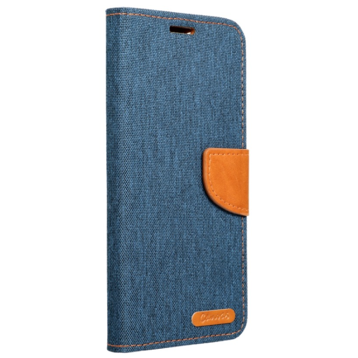 Diárové puzdro na Samsung Galaxy A51 Canvas Book modré