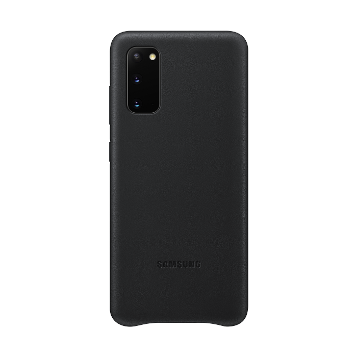 Kožené puzdro Samsung na Samsung Galaxy S20 Ultra G988 EF-VG988LB Leather Cover čierne