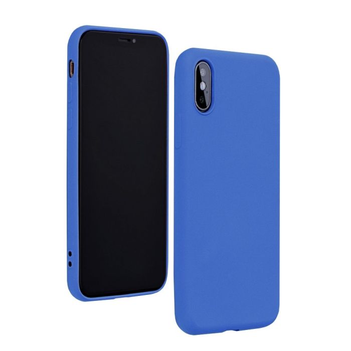 Kryt na Huawei P40 Lite Forcell Silicone Lite modré 