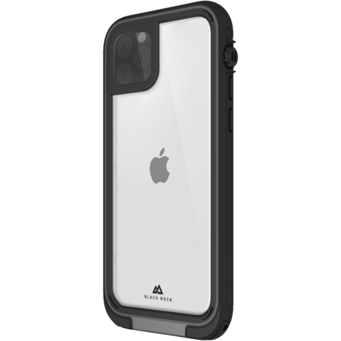 Odolné puzdro na Apple iPhone 11 Pro Black Rock Robust Transparent čierne