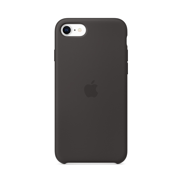 Silikónové puzdro Apple na Apple iPhone 7/8/SE 2020/SE 2022 MXYH2ZM/A Silicone Case Black