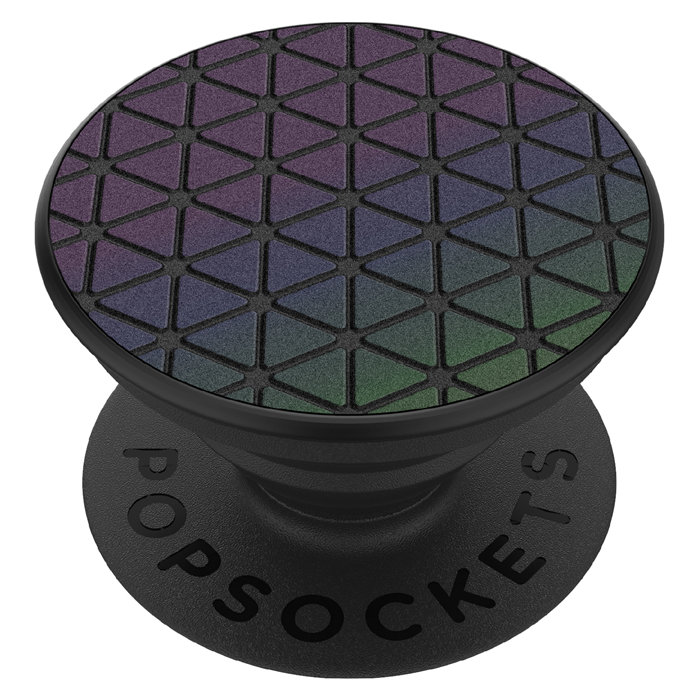 PopSockets PopGrip Gen.2, Reflective Chromatic Grid, reflexný povrch