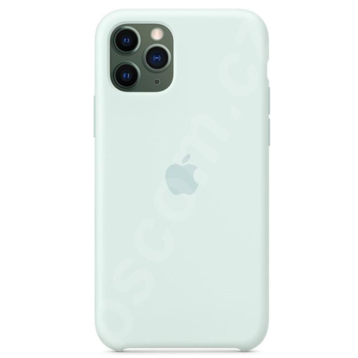 Silikonové Puzdro Apple na Apple iPhone 11 Pro svetlomodrá
