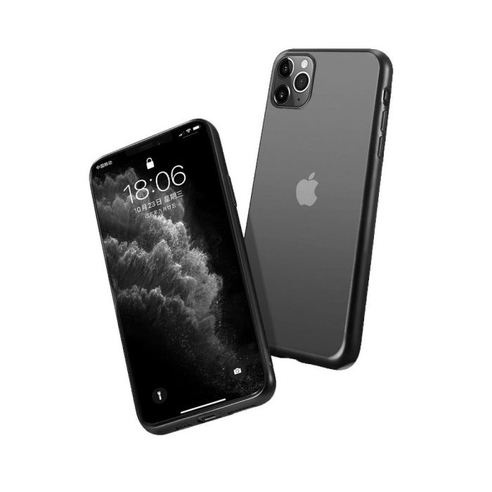 Silikónové puzdro na Samsung Galaxy A41 Forcell New Electro Matt čierne