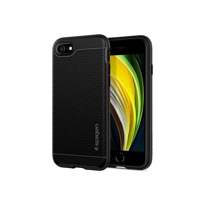 Plastové puzdro Apple iPhone 7/8/SE 2020 Spigen Hybrid NX čierne