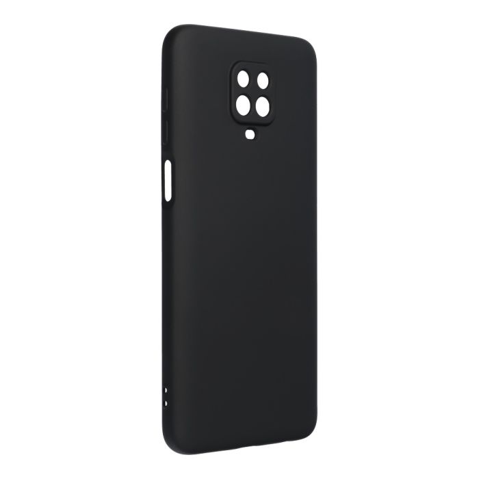 Silikónové puzdro na Xiaomi Redmi Note 9S/9 Pro/9 Pro Max Forcell Silicone Lite čierne