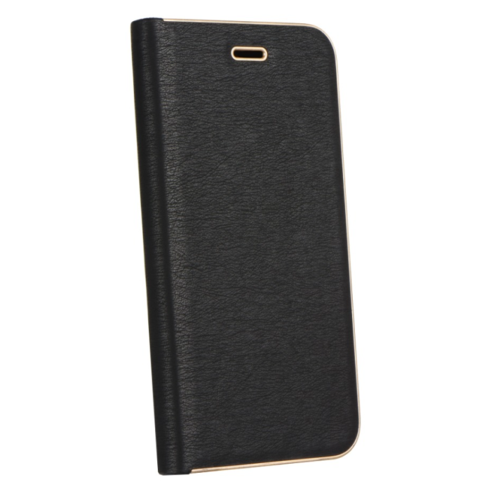 Diárové puzdro na Apple iPhone 12 mini Forcell Luna gold čierne