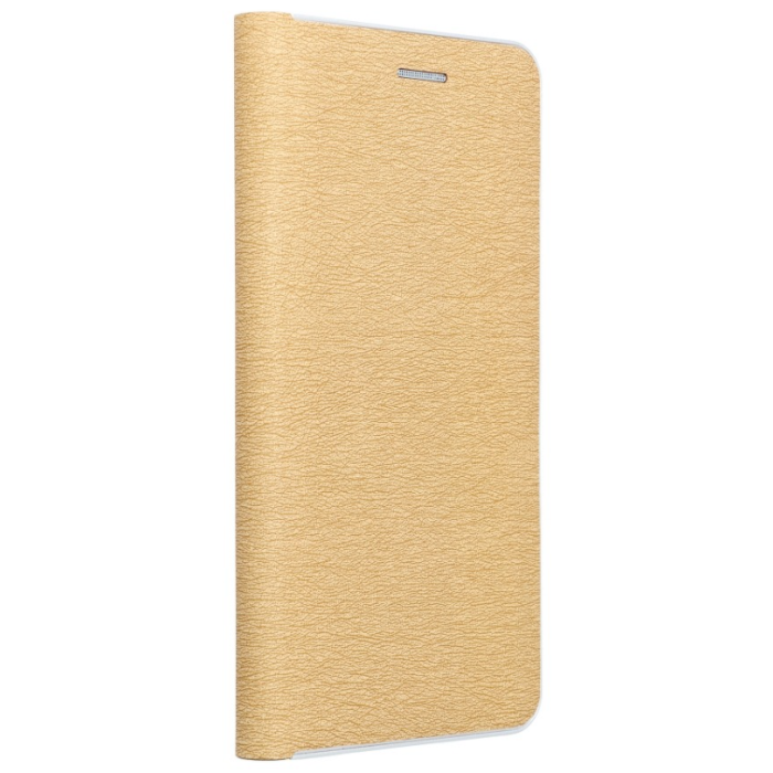 Diárové puzdro na Apple iPhone 12 mini Forcell Luna silver zlaté