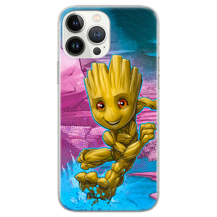 Silikónové puzdro na Huawei Y6 2018 Original Licence Cover Marvel Groot 001