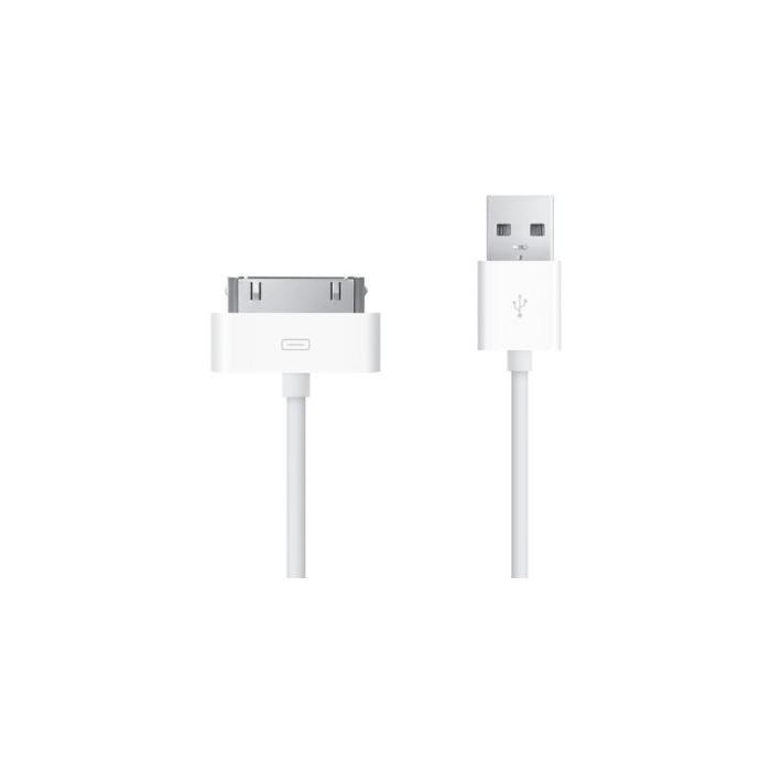 Kábel Apple MA591 30 Pin, iPhone 3GS/4/4S iPod, iPad, biely (Bulk)