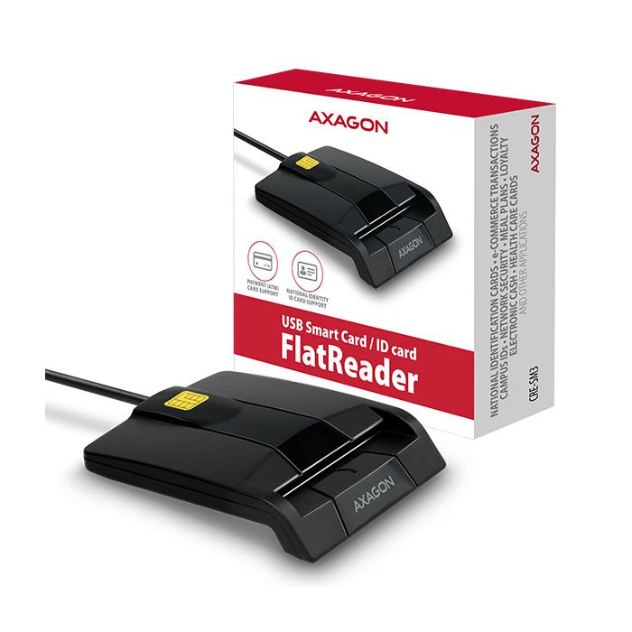 Čítačka kontaktných kariet Axagon CRE-SM3