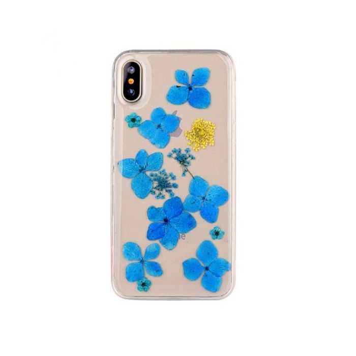 Silikónové puzdro na Samsung Galaxy S8 G950 modré kvety