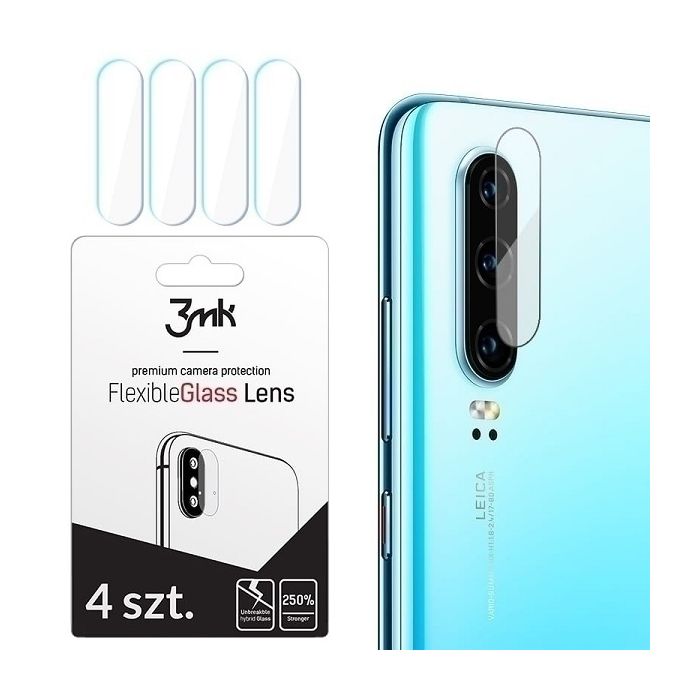 Ochranné sklo na fotoaparát Samsung Galaxy A71 A715 3MK Flexible (4ks)