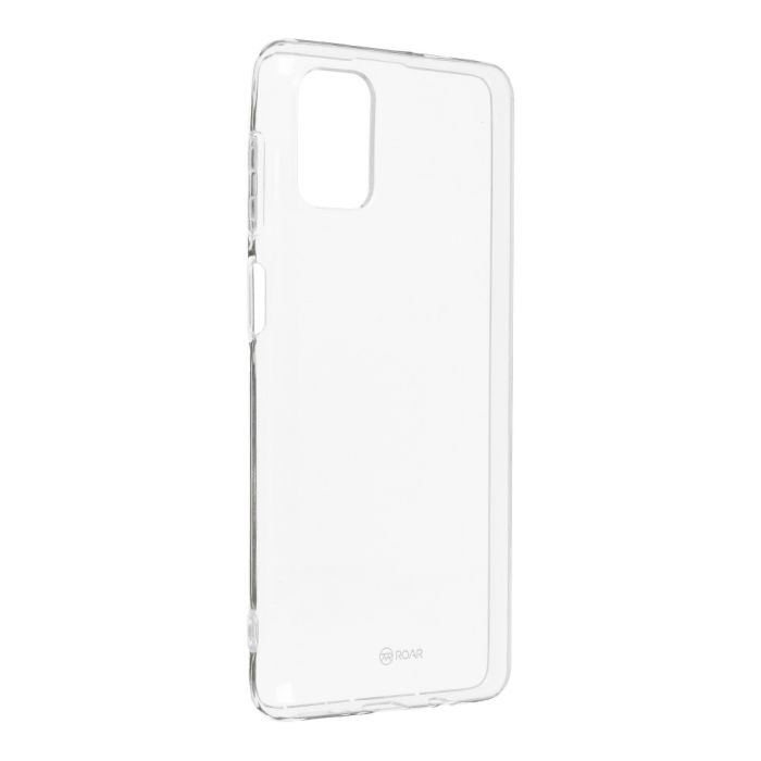 Silikónové puzdro na Samsung Galaxy M51 Jelly Roar transparentné