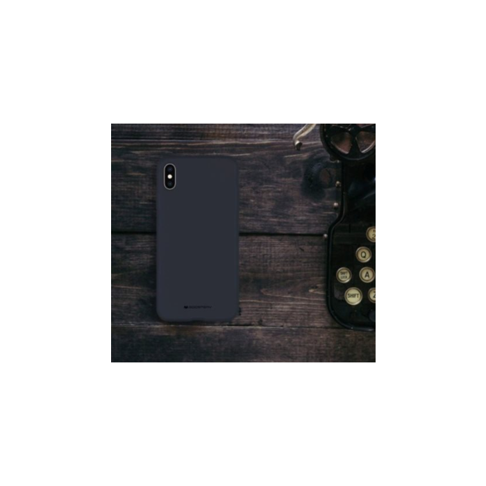 Silikónové puzdro na Samsung Galaxy A41 A415 Mercury Silicone tmavomodré