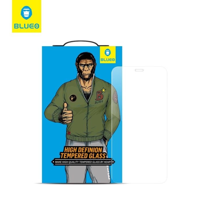 Tvrdené sklo 5D na Xiaomi Redmi 9A/9C/9AT  Mr. Monkey  čierne