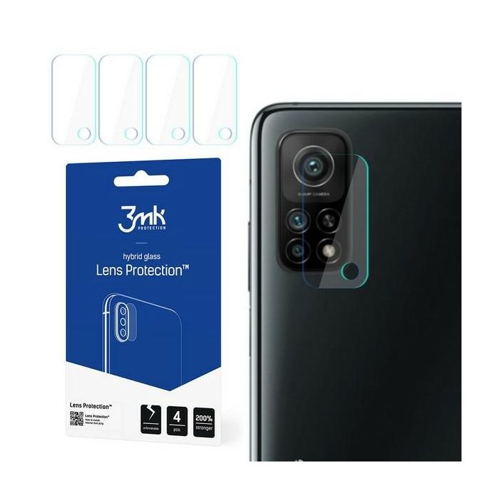 Tvrdené sklo na fotoaparát Xiaomi Mi 10T 5G/10T Pro 5G 3MK Flexible (4ks) 