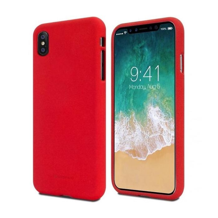 Silikónové puzdro na Motorola Moto E6 Play Mercury Soft červené